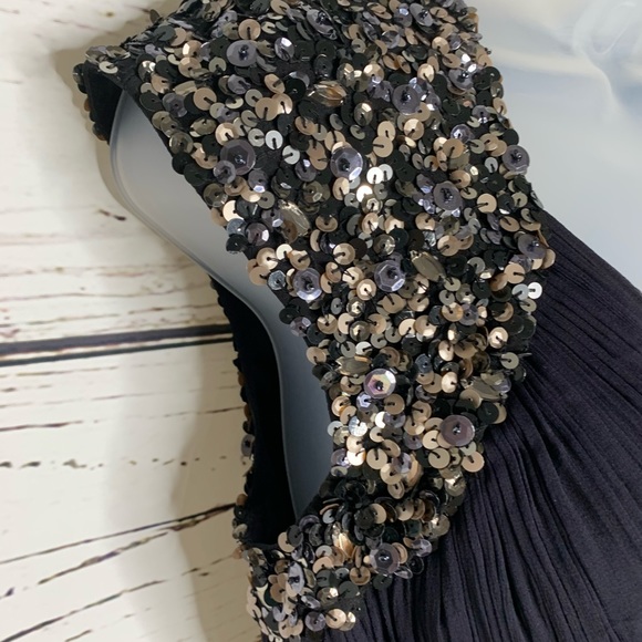 SCALA Sequined Cocktail Party Homecoming Dress - Picture 6 of 9